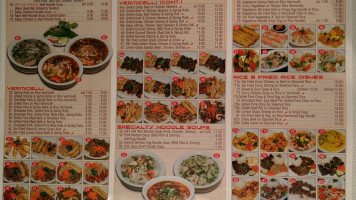 Secret Saigon menu