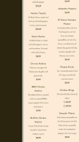 R.s Resturant And Sweets menu