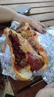 Yankee's Burger food