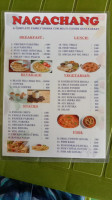 Nagachang Family Dhaba menu