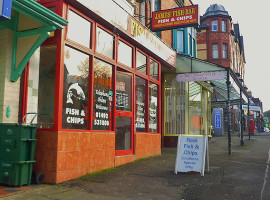 Pizza King And Burger outside