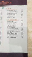 Grand Corridor menu