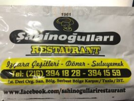 Royal Sunview menu