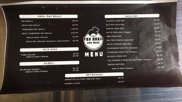 Shuffle Momos menu