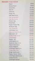 Venkatesh Grand And Function Halls menu
