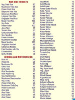 Shenoys Pure Veg menu