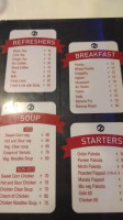 Grand Malabar menu
