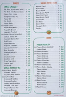 Smile Veg Restaurant menu