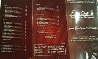 Four Season Dining Best In Kanpur/ Top In Kanpur/ In Kanpur menu