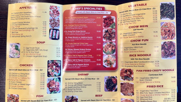 Sunflower Beach menu