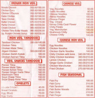 Eat Hub menu