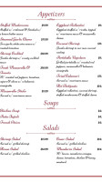 Rest N Go menu