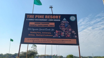 The Pine Resort menu