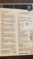 Brewhouse Margaret River menu