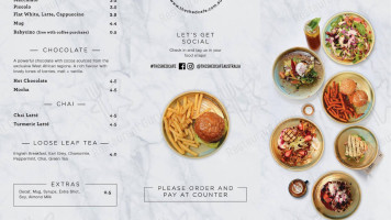 The Shed menu