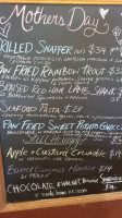 Five Flags Hotel menu