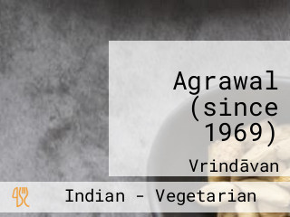 Agrawal (since 1969)