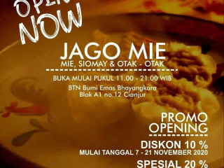 Jago Mie, Mie Siomay 100% Halal