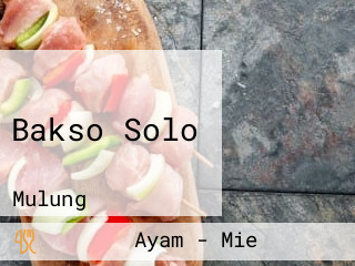 Bakso Solo