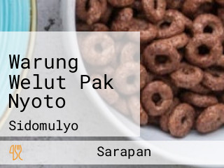 Warung Welut Pak Nyoto