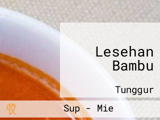 Lesehan Bambu