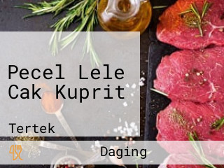 Pecel Lele Cak Kuprit