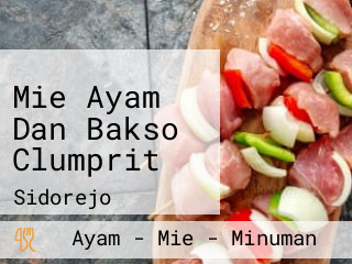 Mie Ayam Dan Bakso Clumprit