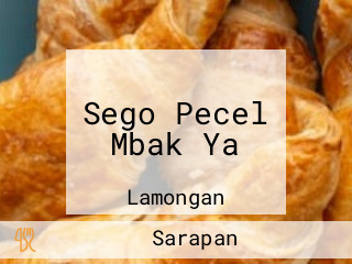 Sego Pecel Mbak Ya