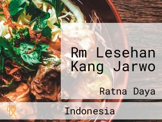 Rm Lesehan Kang Jarwo