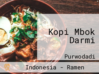 Kopi Mbok Darmi