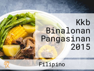 Kkb Binalonan Pangasinan 2015