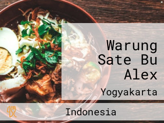 Warung Sate Bu Alex