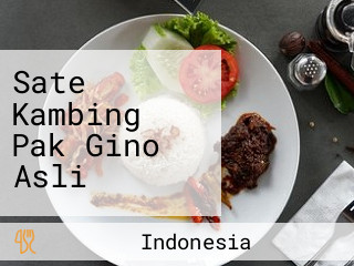 Sate Kambing Pak Gino Asli