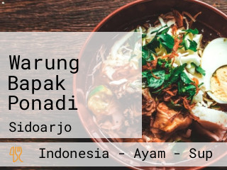 Warung Bapak Ponadi