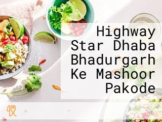 Highway Star Dhaba Bhadurgarh Ke Mashoor Pakode