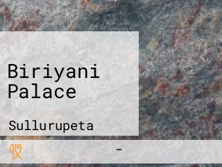 Biriyani Palace