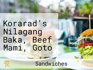 Korarad’s Nilagang Baka, Beef Mami, Goto Batangas, Silog Merienda Atbp