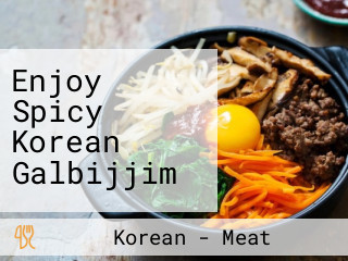 Enjoy Spicy Korean Galbijjim