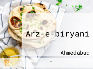 Arz-e-biryani