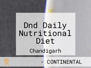 Dnd Daily Nutritional Diet