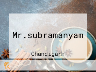 Mr.subramanyam