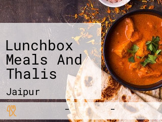 Lunchbox Meals And Thalis