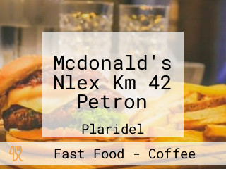 Mcdonald's Nlex Km 42 Petron